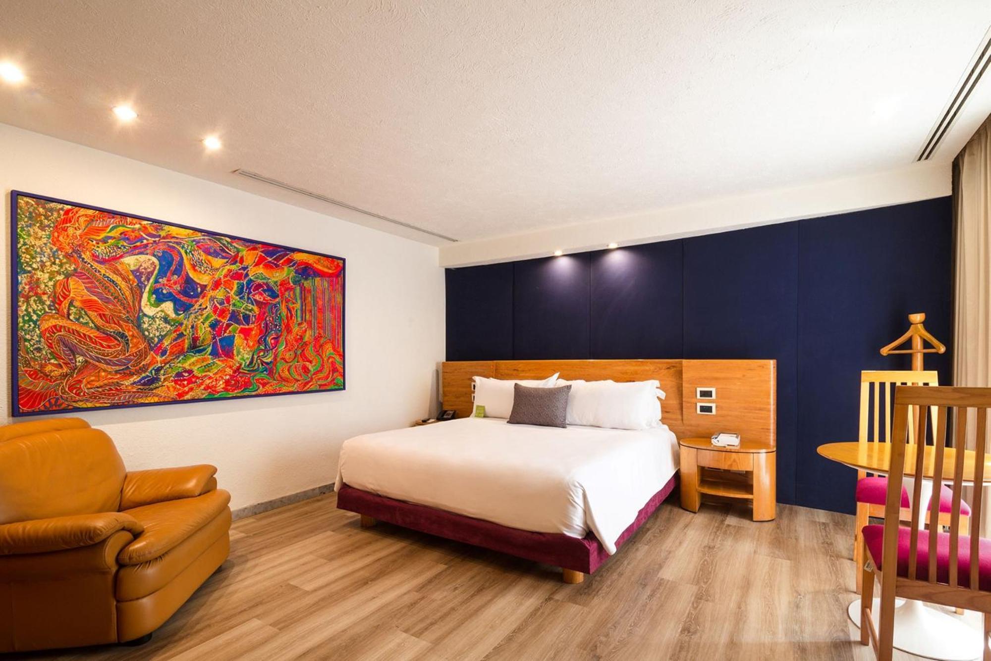 Camino Real Guadalajara Zapopan Exterior foto A room at the hotel